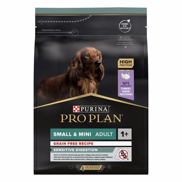 Purina Pro Plan Small & Mini Adult Grain Free Sensitive Digestion Glopoula XIRA TROFI SKuLOu